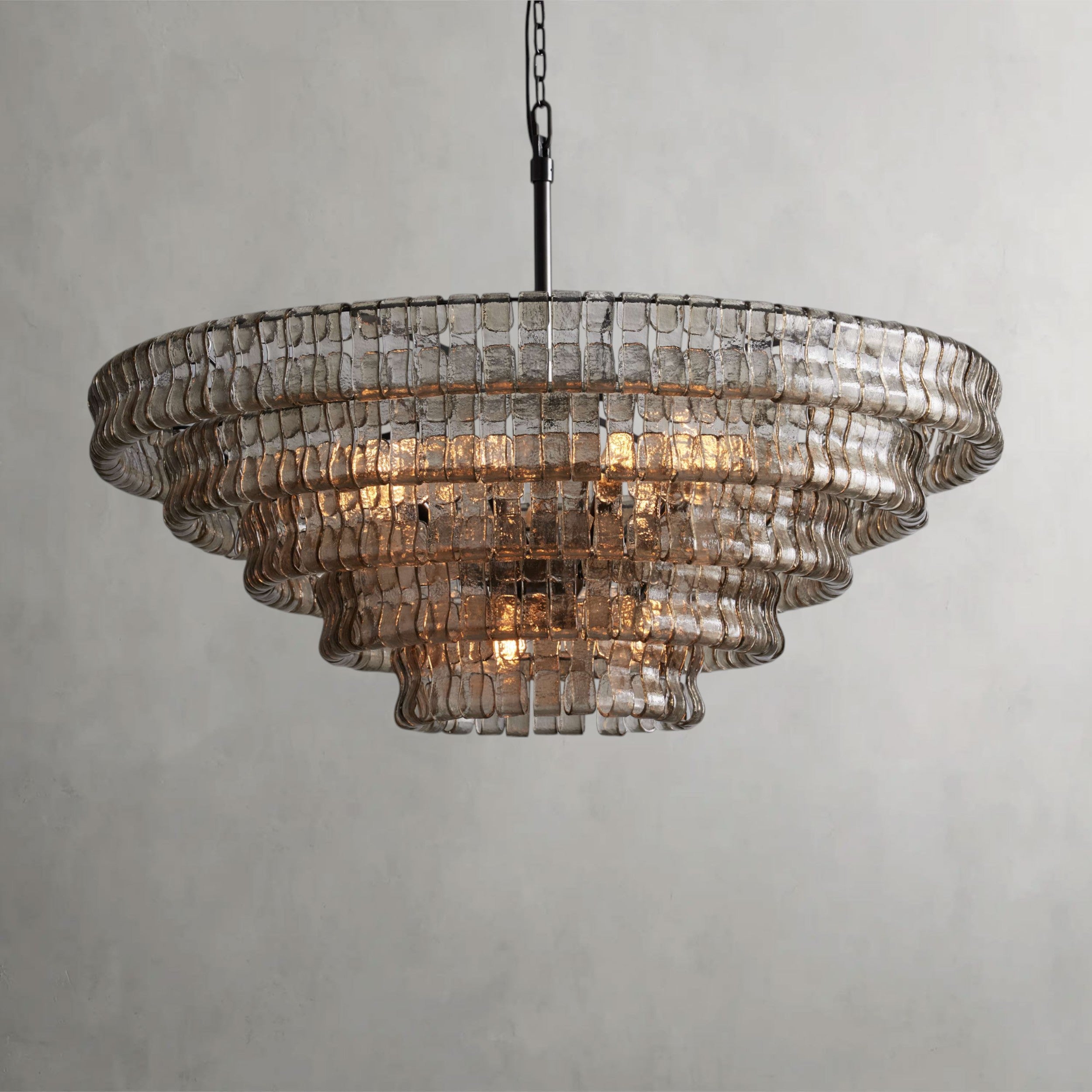 Ghiaccio Round Chandelier 36", 48"